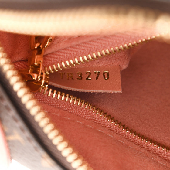 L*V*T Handbag Beige, Brown, Pink Petite Malle Souple