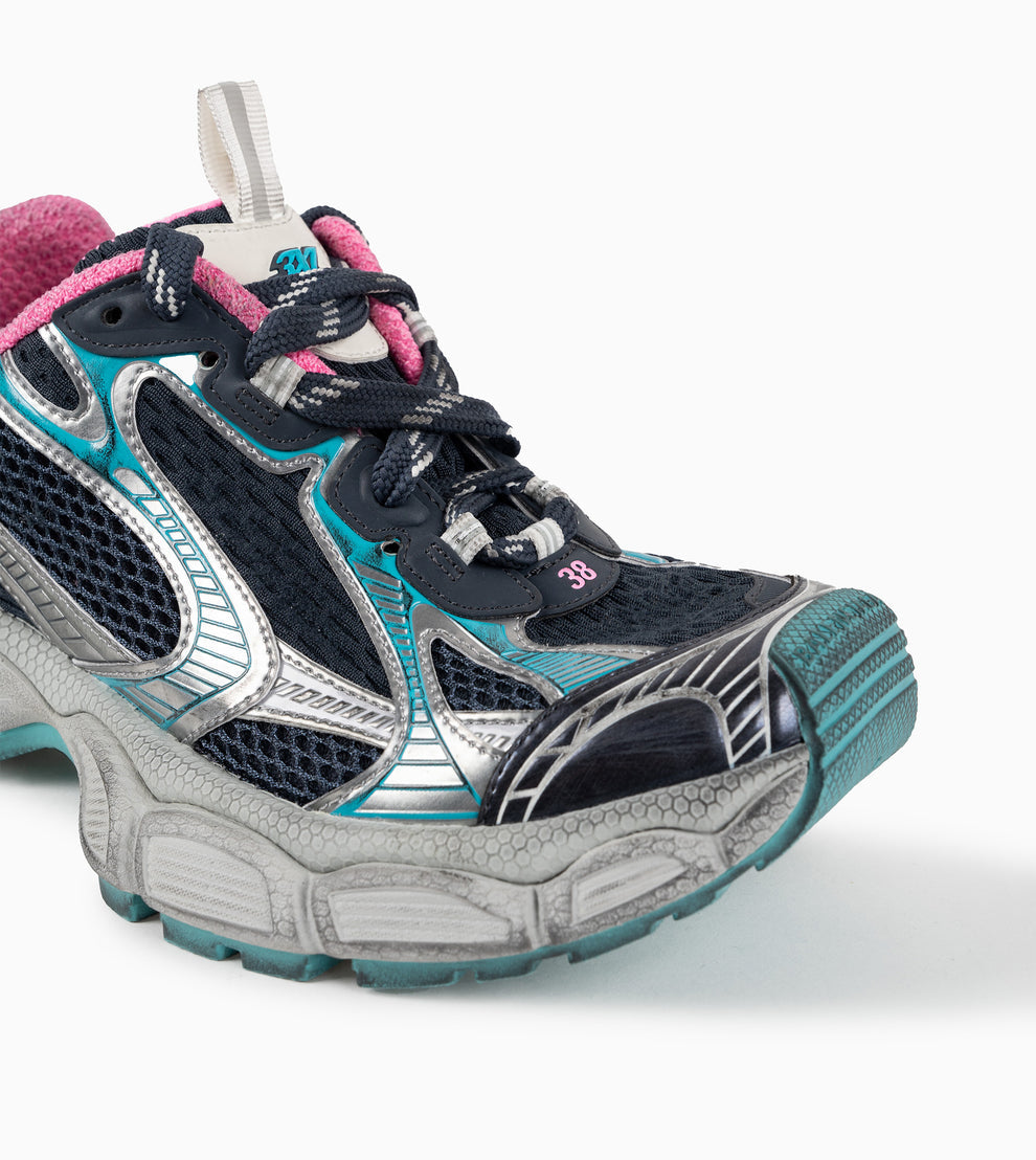 B*lenciaga 3XL Grey Mix/blue/pink