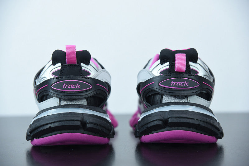 B*lenciaga Track LED Grey Pink Black