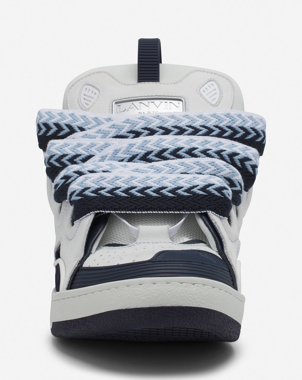 L*nvin curb White/Navy Blue