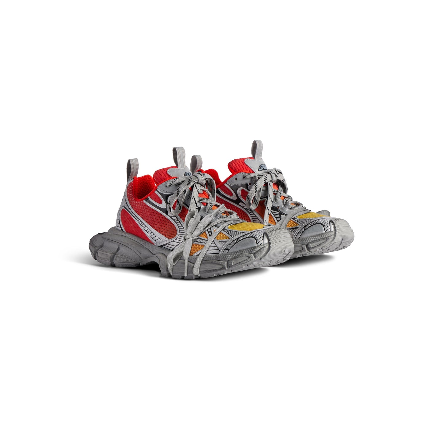 B*lenciaga 3XL RED/ORANGE/GREY/BLACK