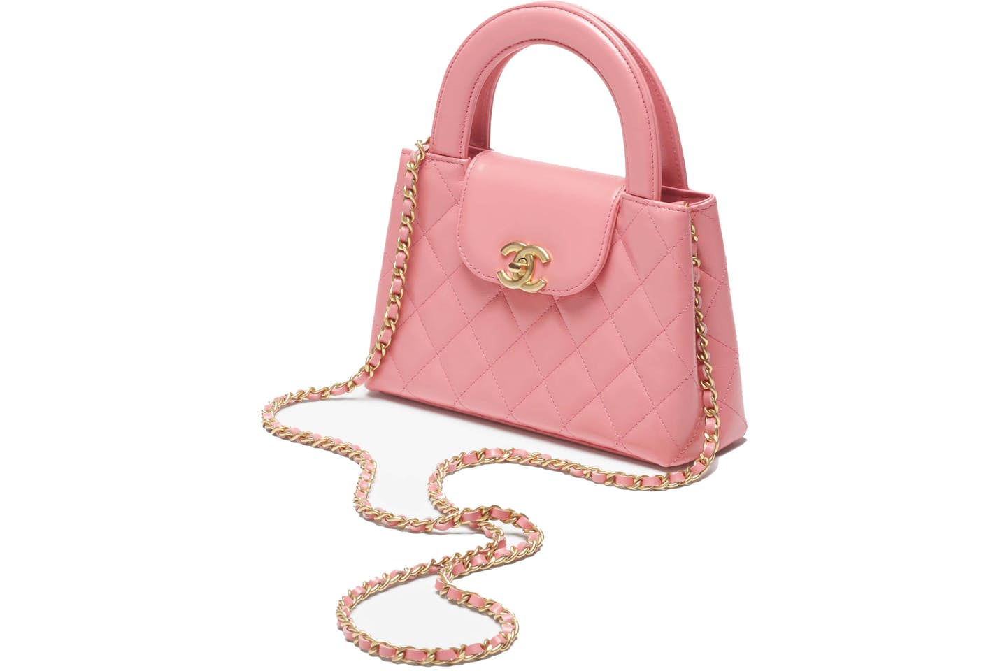 Cha Handbag coral pink