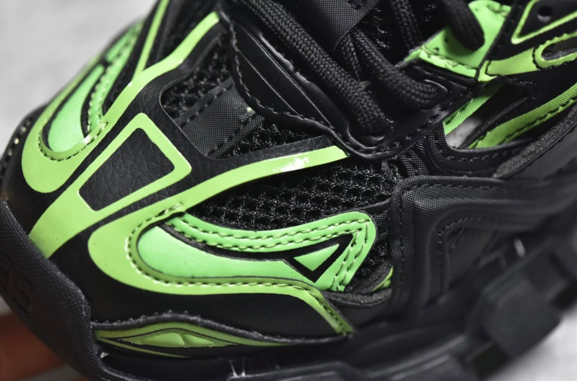 B*lenciaga Track 2 Black green