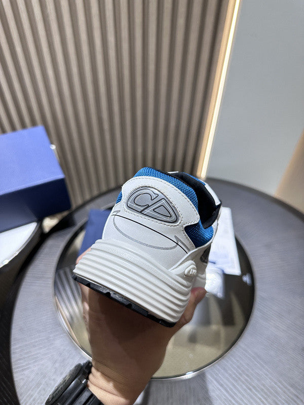 D*or B30 Blue Mesh White Technical Fabric