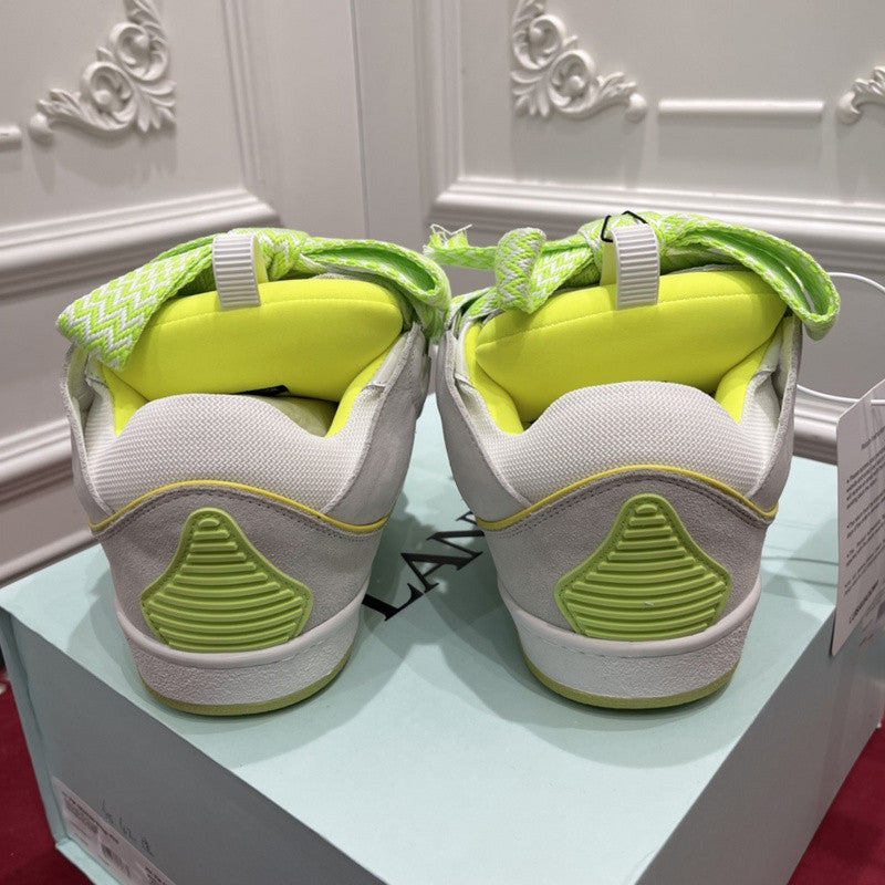 L*nvin curb white Fluo Yellow