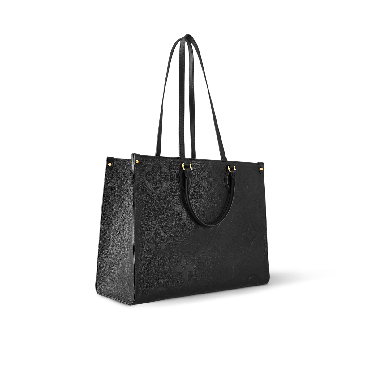 L*V*T Handbag Onthe*o GM Black Monogram
