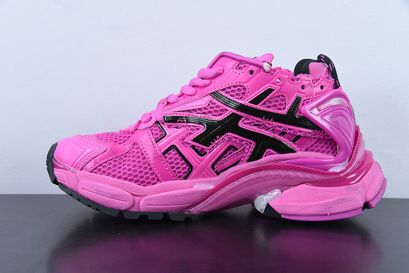 B*lenciaga runner dark pink