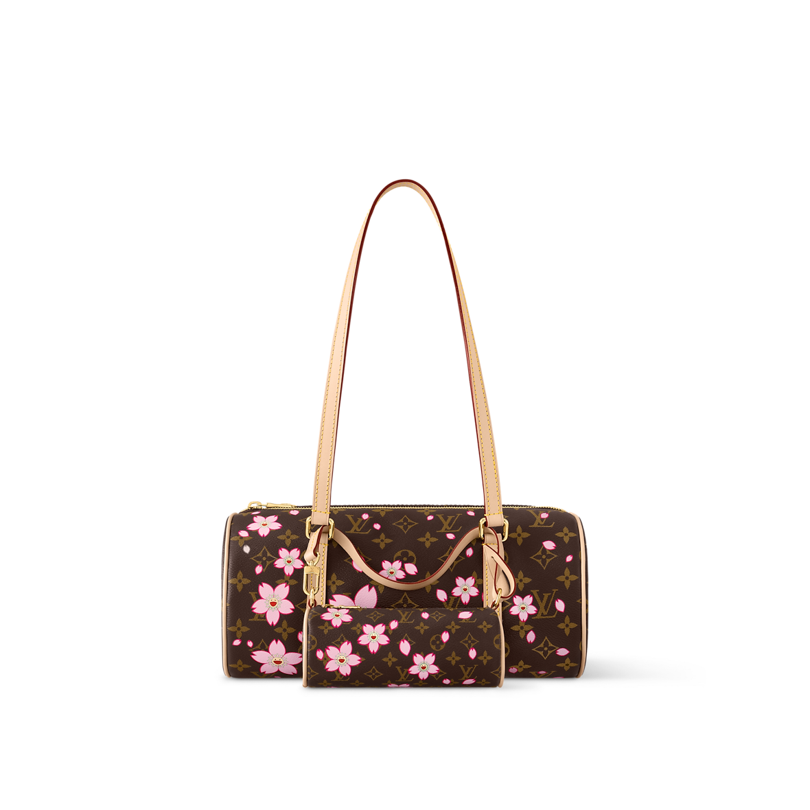 L*V*T Handbag Monogram Flower pink