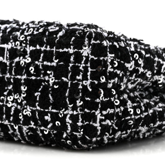 Cha Handbag Black White