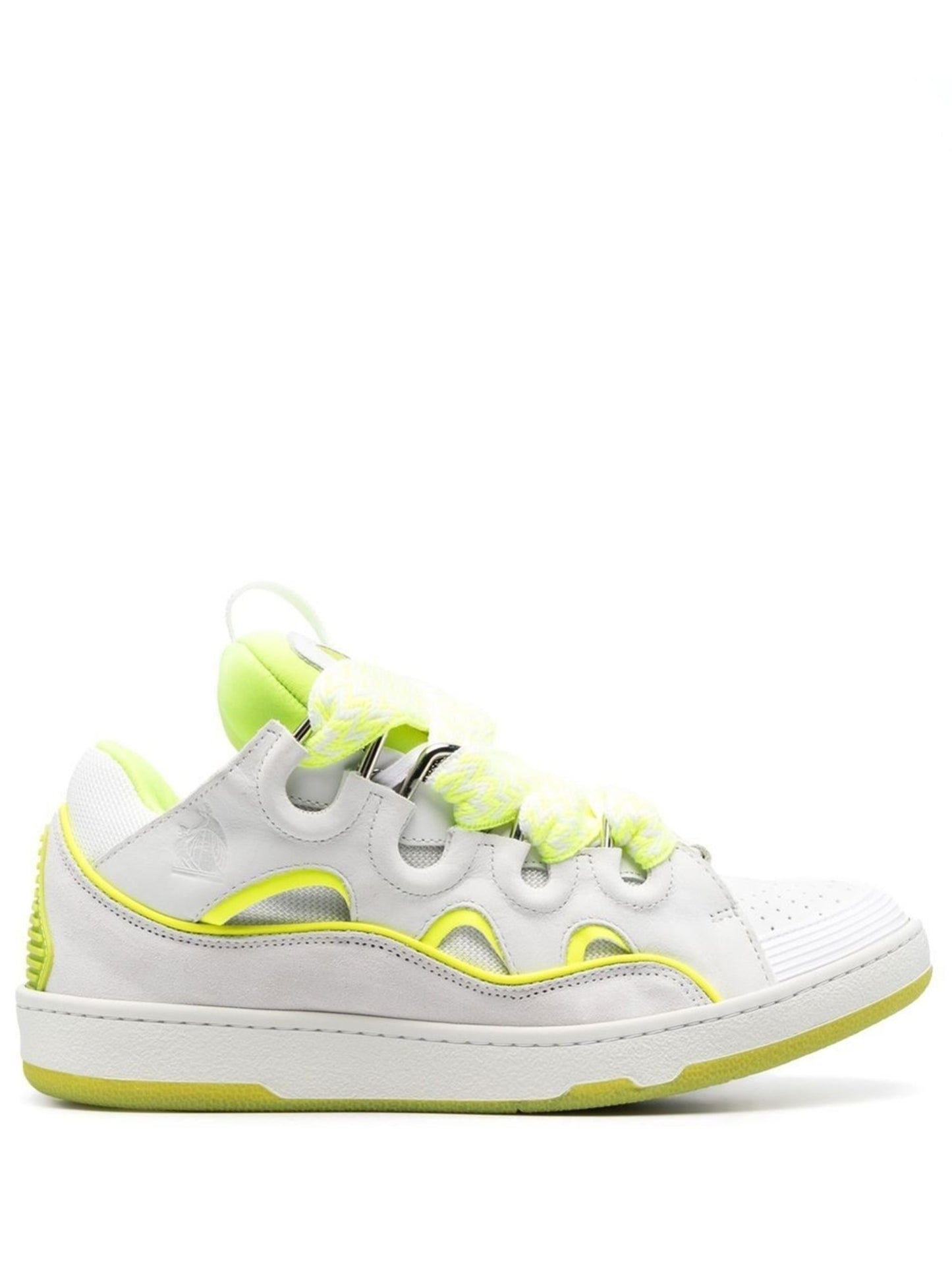 L*nvin curb white Fluo Yellow