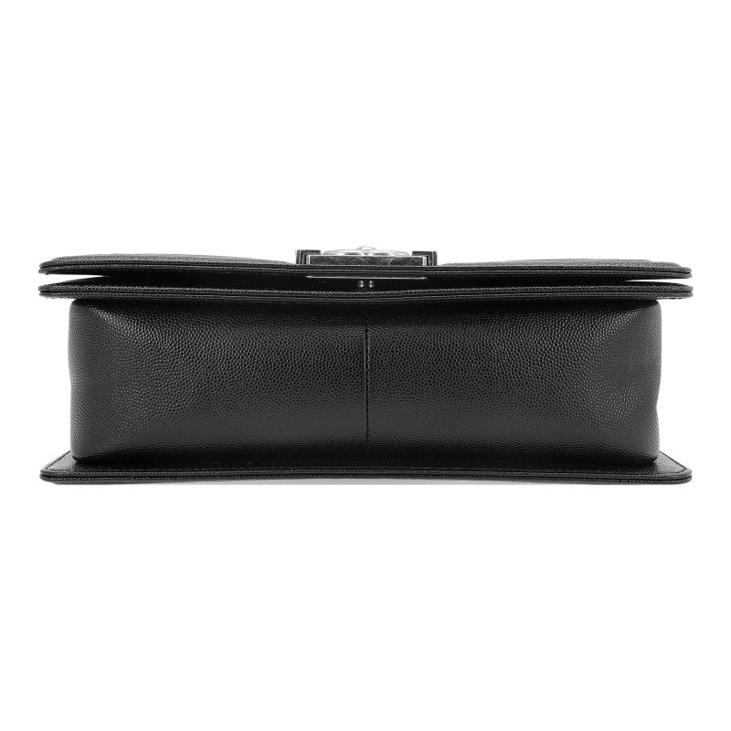 Cha Boy Flap
Quilted Medium Caviar Black