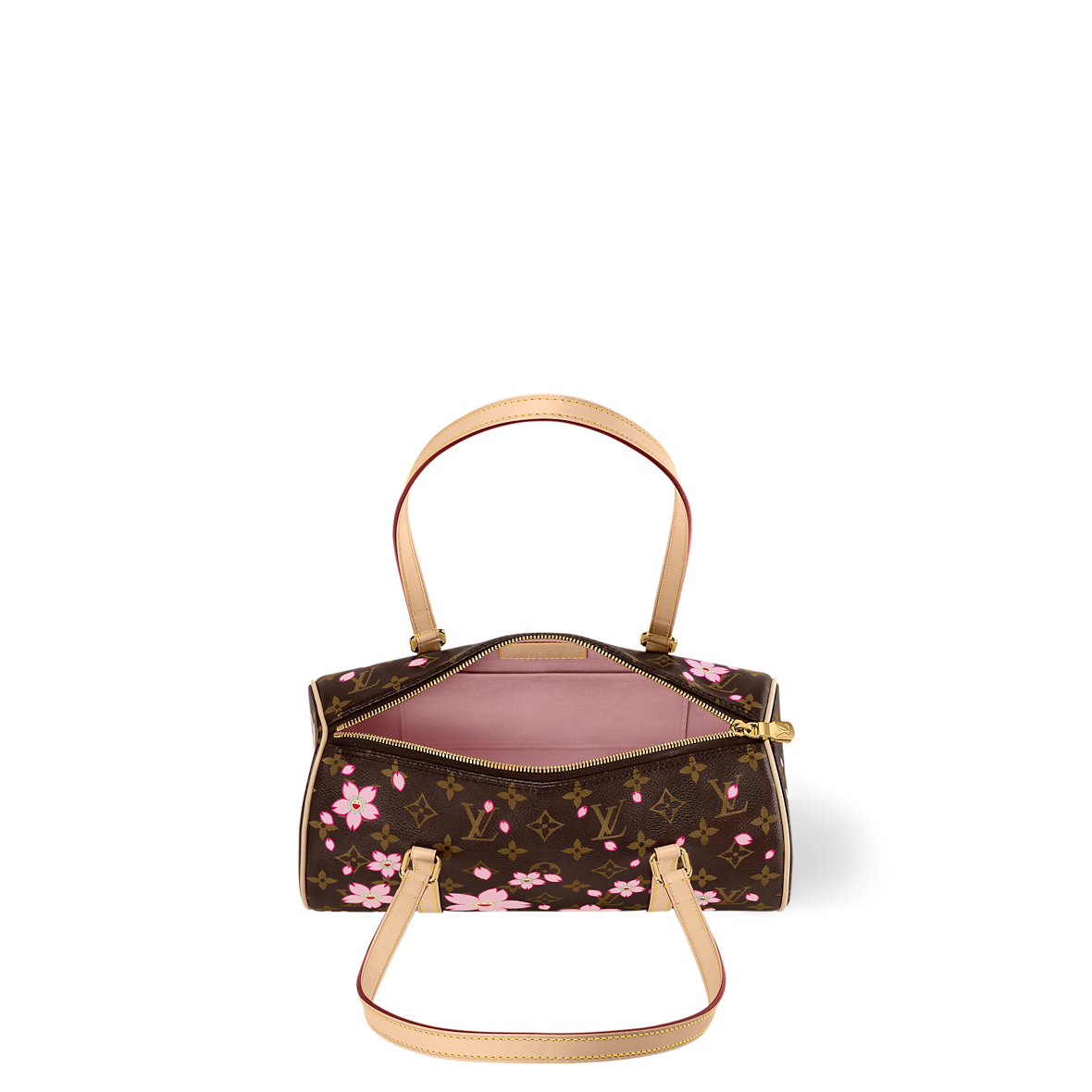 L*V*T Handbag Monogram Flower pink