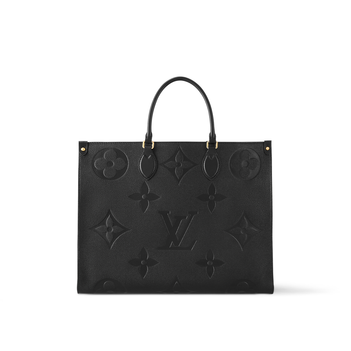L*V*T Handbag Onthe*o GM Black Monogram