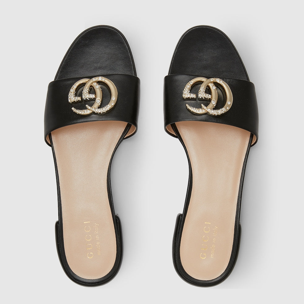 G*I Sandal DOUBLE G SLIDE Black