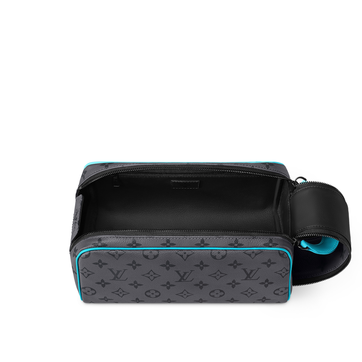 L*V*T Dopp Kit Monogram Grey Blue