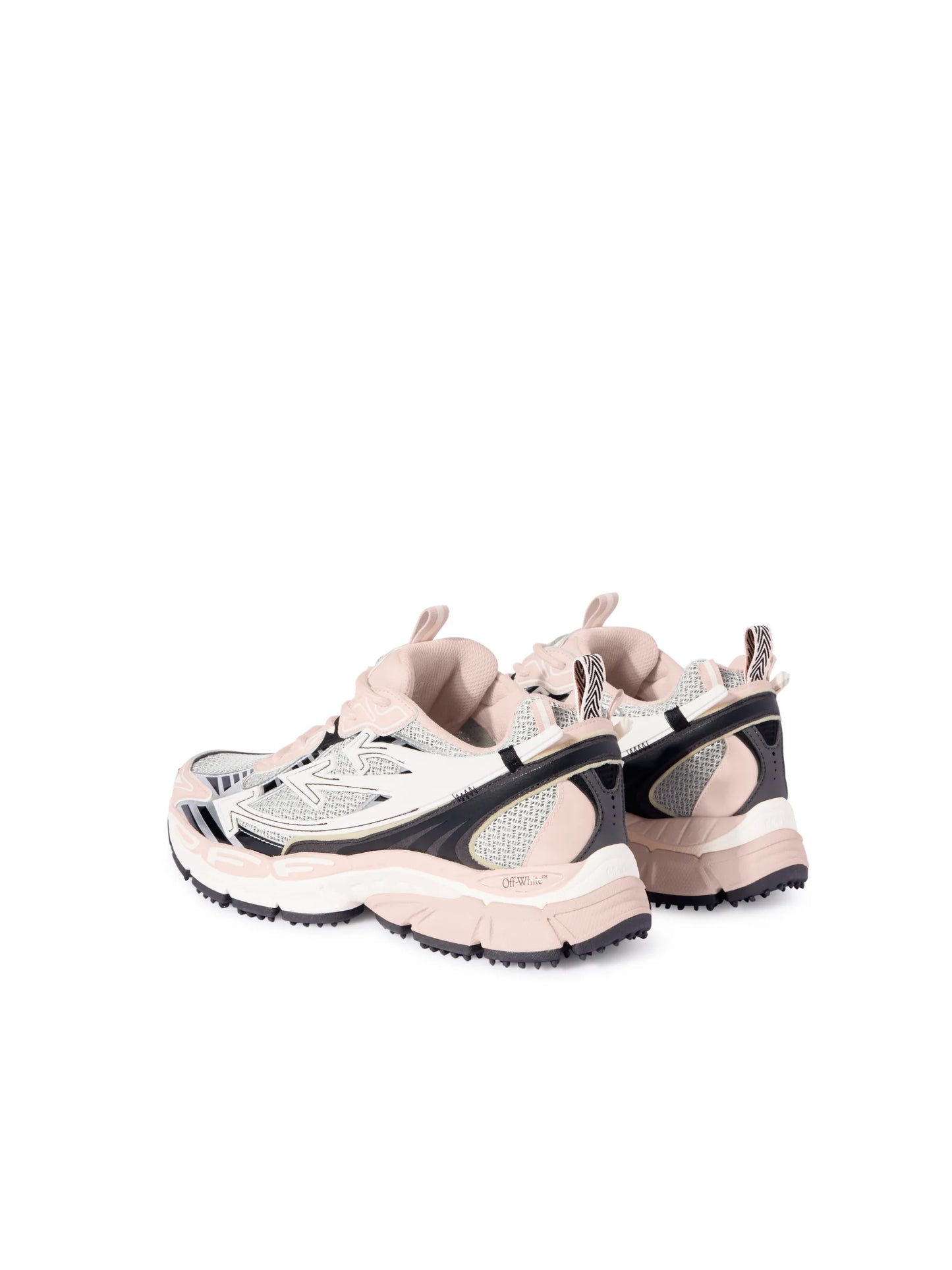 O*f- White pink white grey