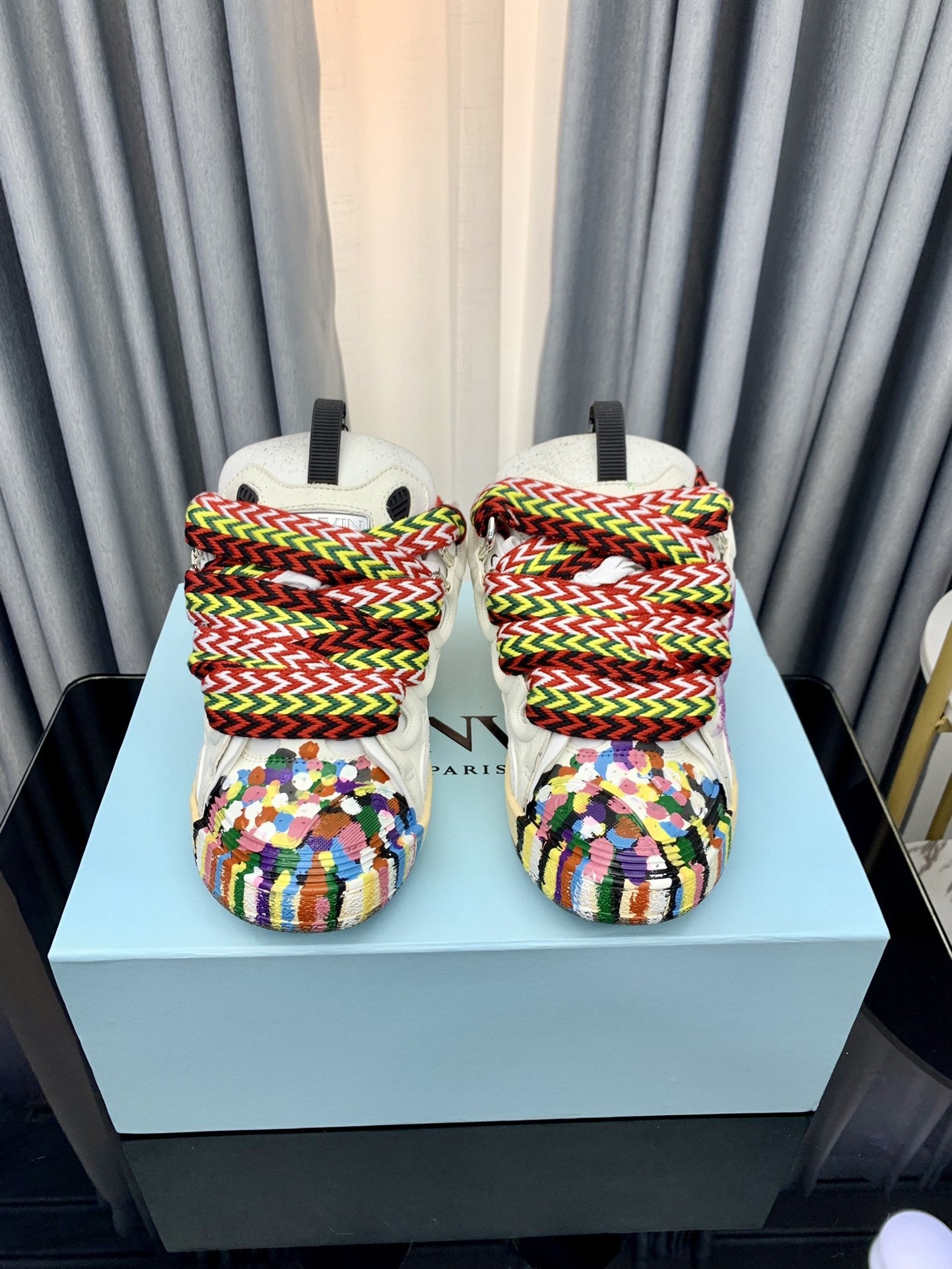 L*nvin curb x gallery Dept white multicolor