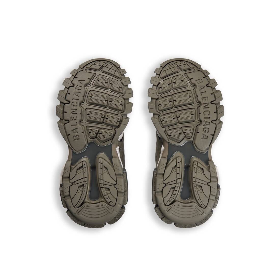 B*lenciaga track Brown Gray