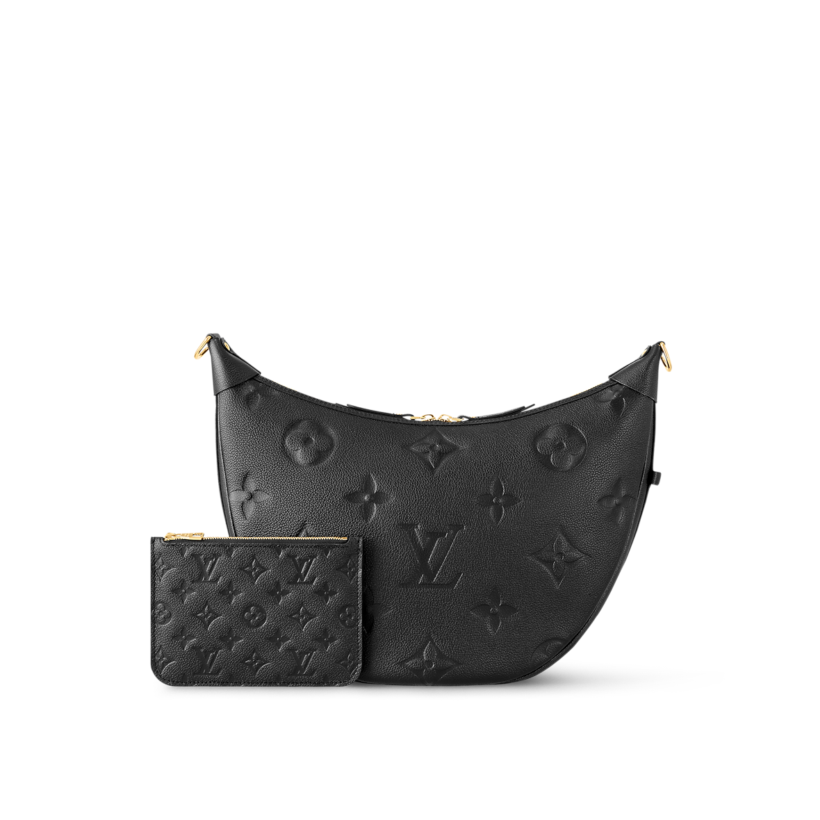 L*V*T Bag Monogram Empreinte Leather Black