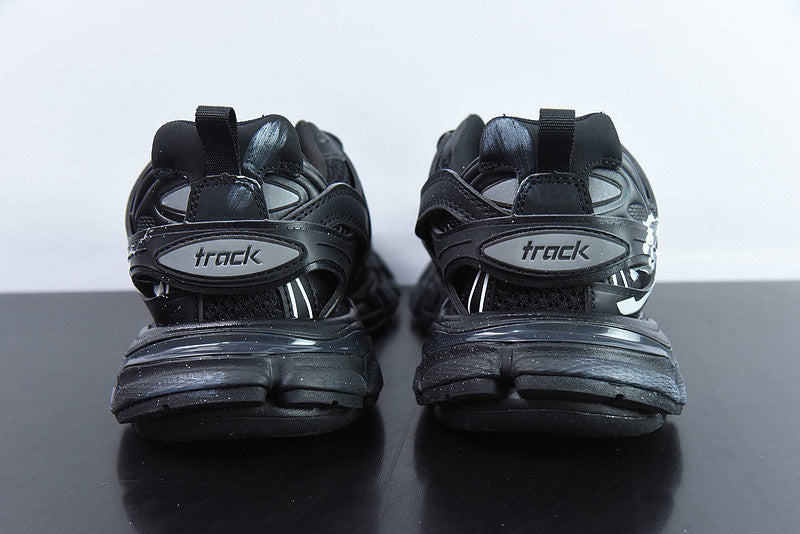 B*lenciaga track black graffiti