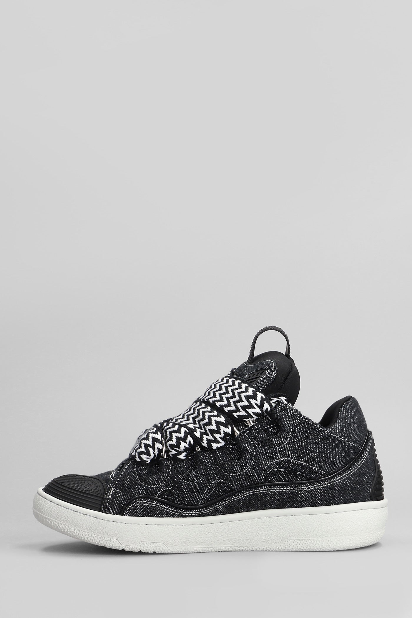 L*nvin curb black white denim