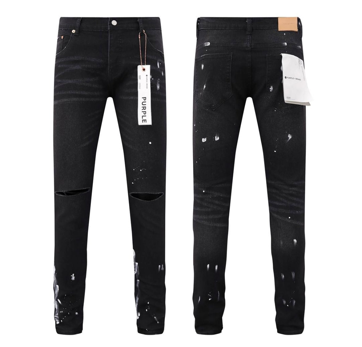 PURPLE BRAND JEANS Black