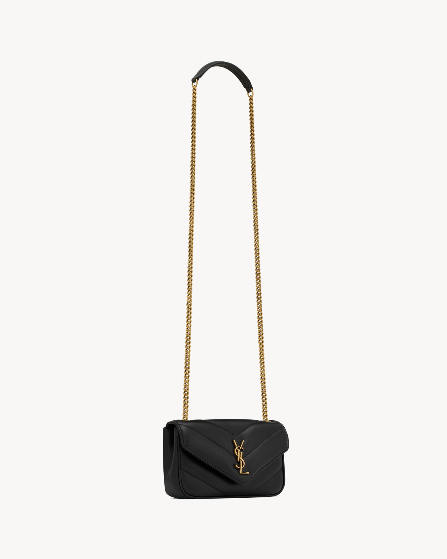 YSLT LO*L*U MINI IN LAMBSKIN Bag BLACK