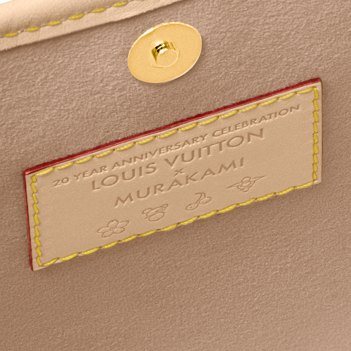 L*V*T x T*M Handbag Carr*All PM Monogram White Multicolor