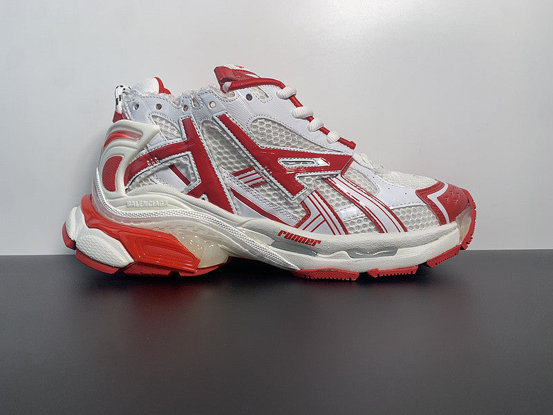 B*lenciaga track red white