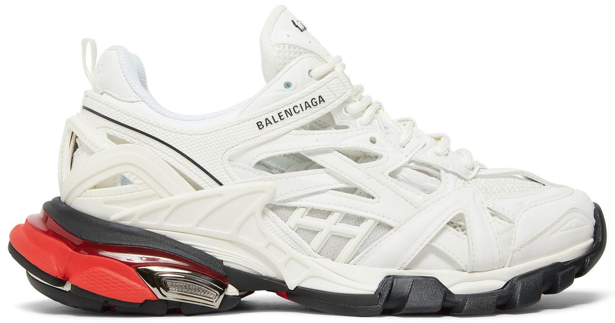 B*lenciaga Track 2 white and Black