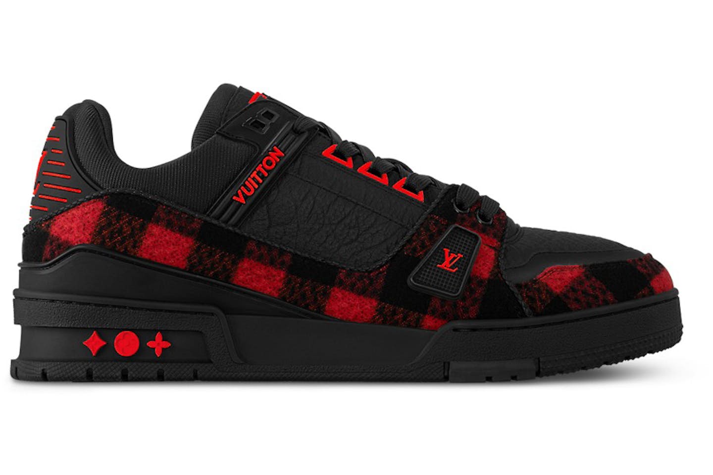 L*VT Black Red Felt