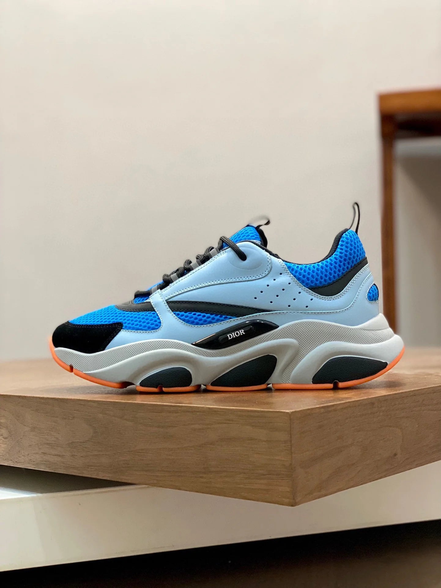 D*or B22 Blue Technical Mesh Light Blue Grey Orange