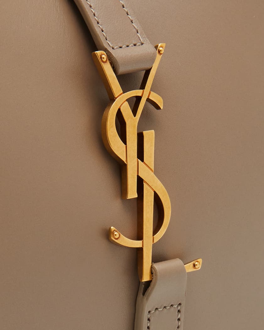 YSLT Le 5 A 7 YSL Shoulder Bag in Smooth Leather GREYISH BROWN