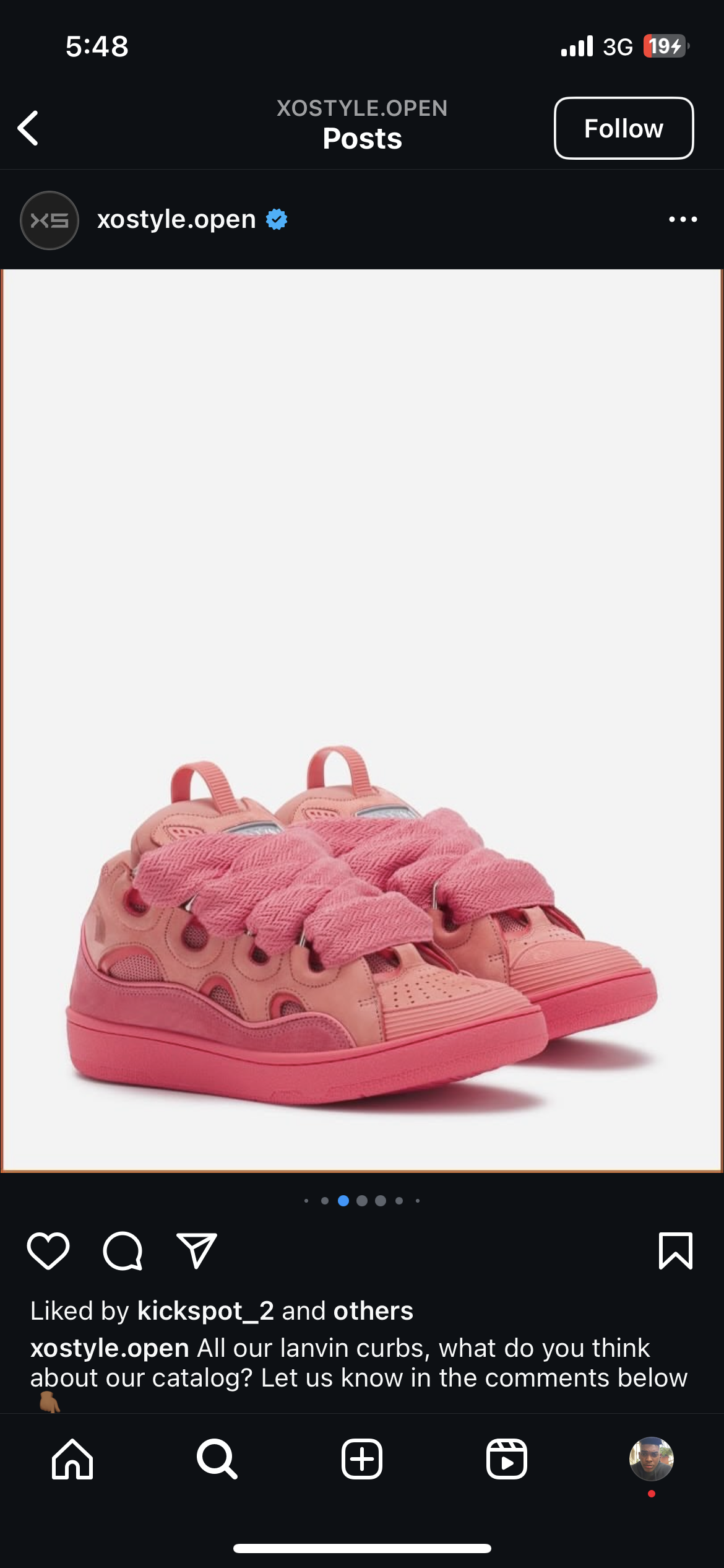 L*nvin curb pink