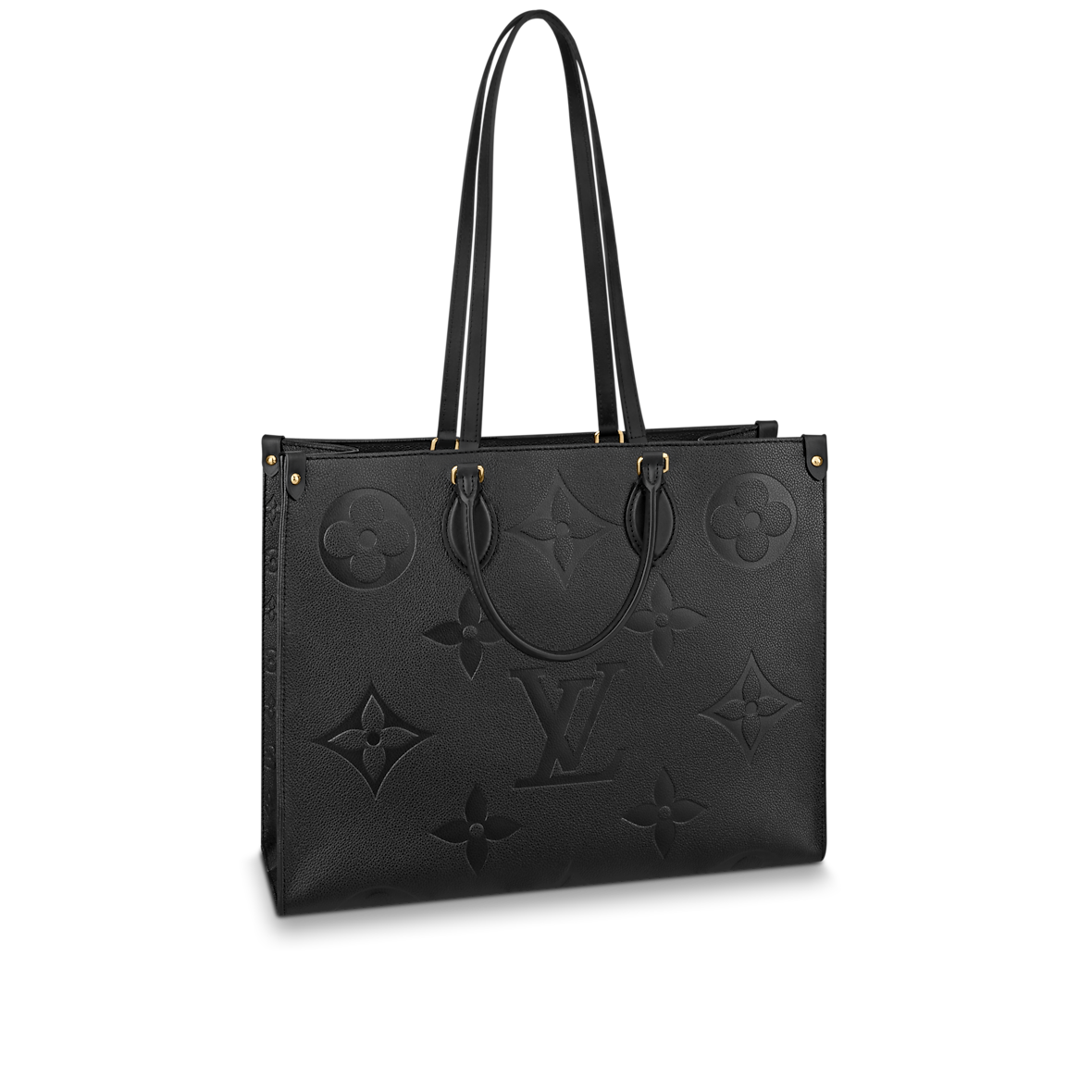 L*V*T Handbag Onthe*o GM Black Monogram