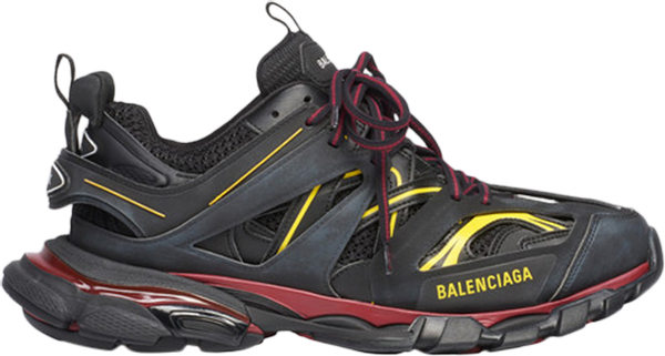 B*lenciaga Track Black Bordeaux'