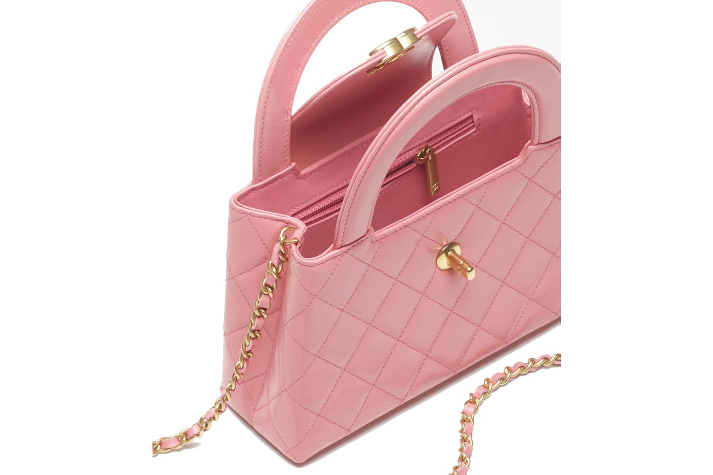 Cha Handbag coral pink