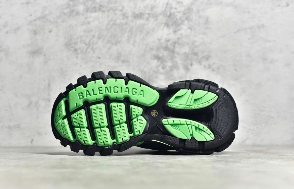 B*lenciaga Track 2 Black green