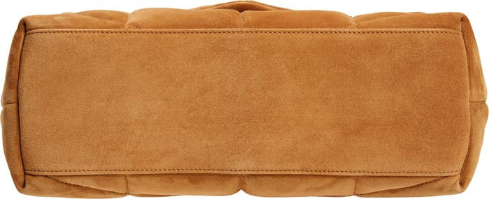 Y*S*L*T Medium Lo*l*u Puffer Matelassé Suede Shoulder Bag