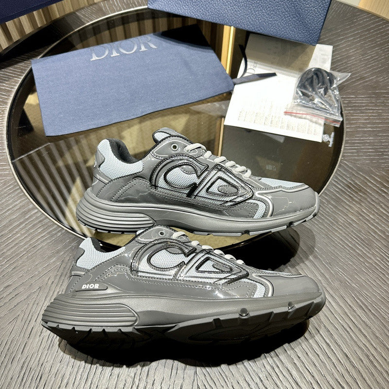 D*or B30 Light Gray Technical Mesh and Gray Brilliant-Finish Technical Fabric