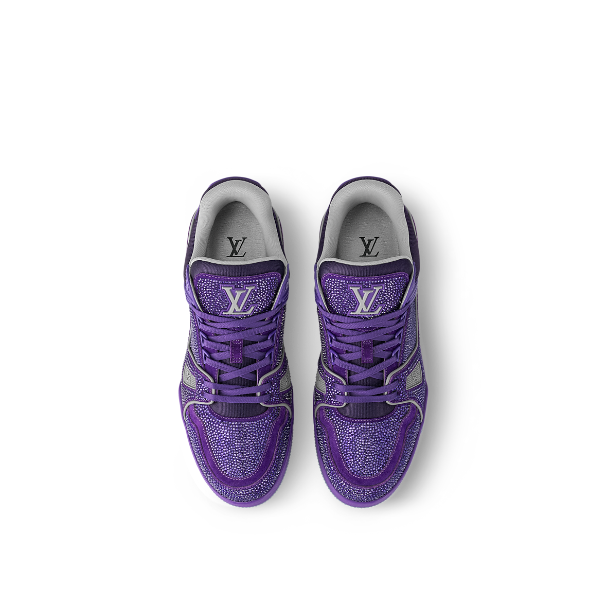 L*VT Purple Swarovksi Crystals