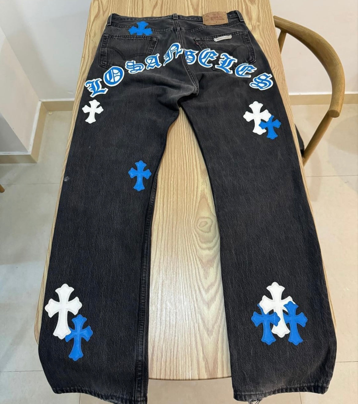 C*H JEANS Black Blue white