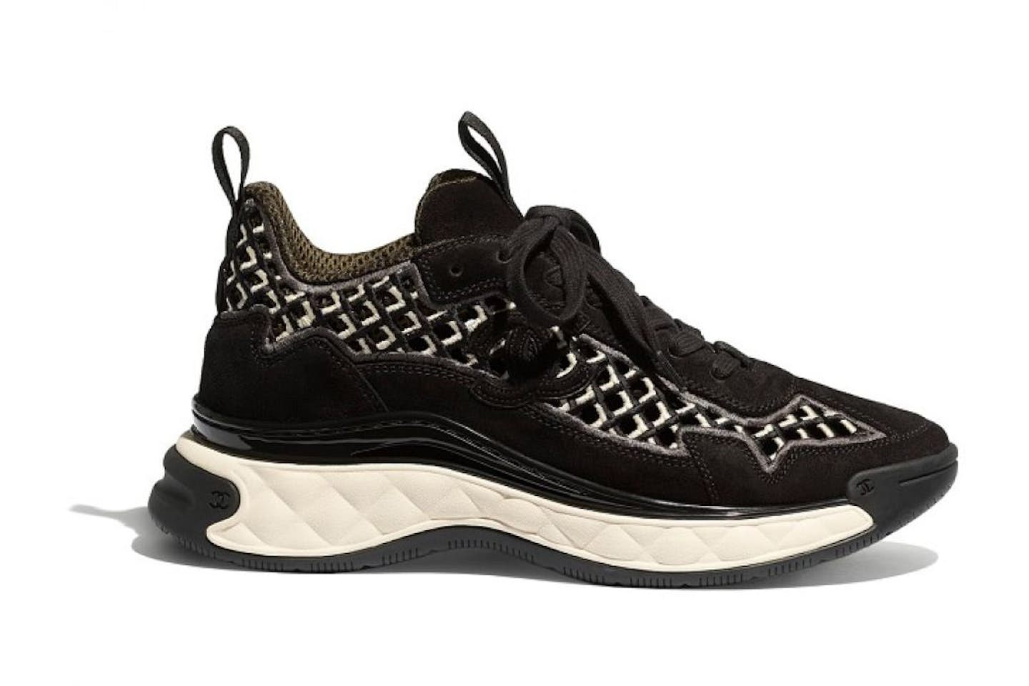 Cha Trail Trainer
Black Suede