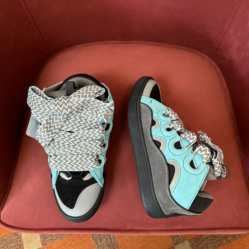 L*nvin curb light blue and grey black