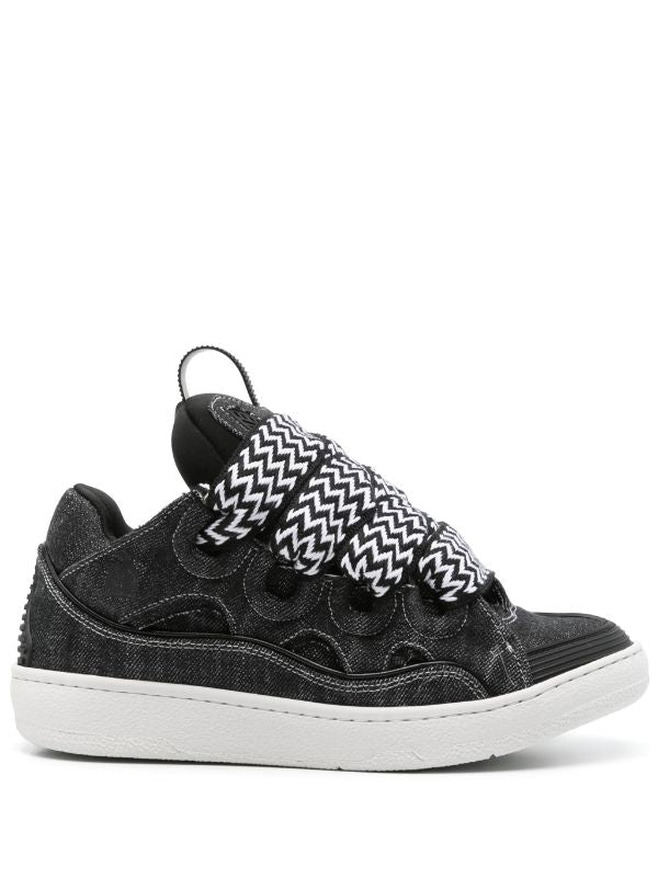 L*nvin curb black white denim