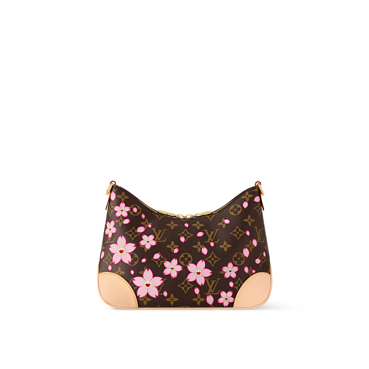 L*V*T Handbag Monogram Flower pink