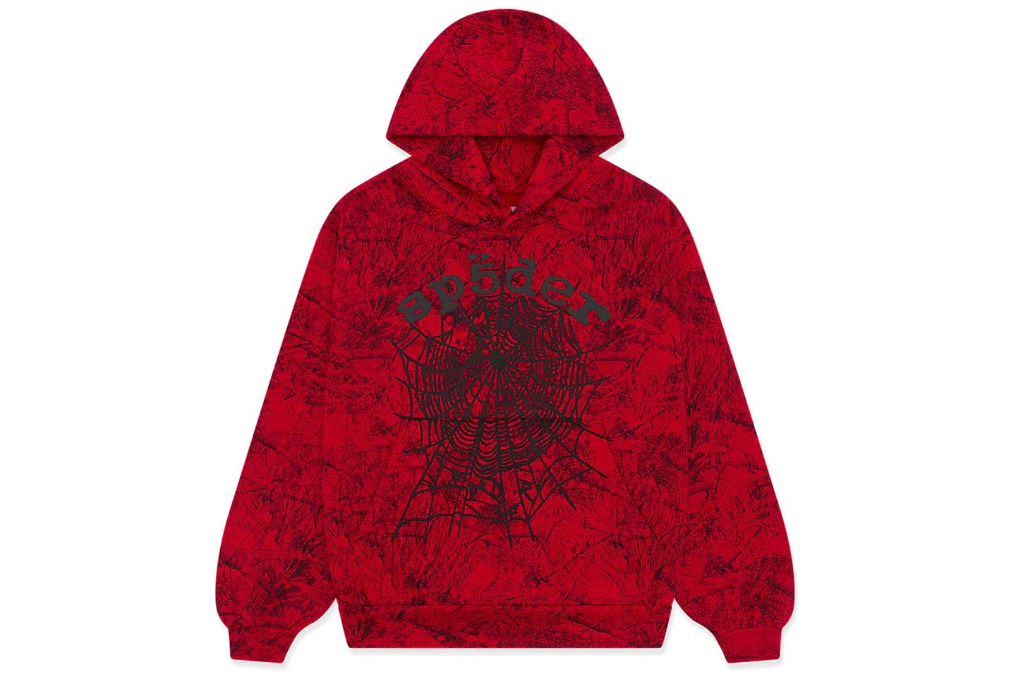 Sd Hoodie Tree Red Camo