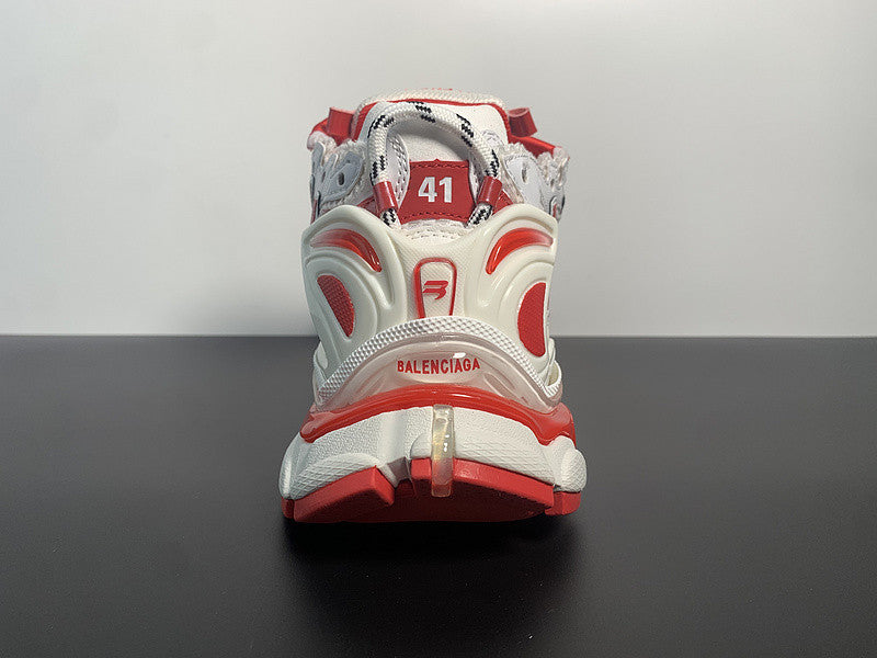 B*lenciaga track red white