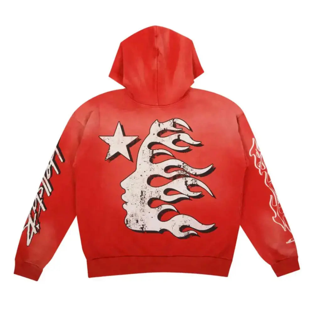 H*llstar Records Hoodie Red