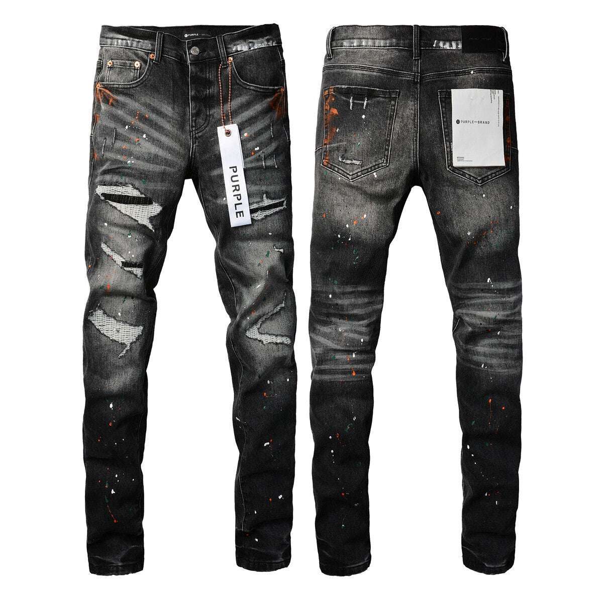PURPLE BRAND JEANS Black